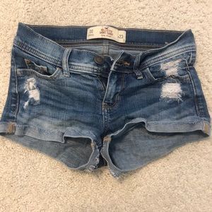 Hollister denim shorts